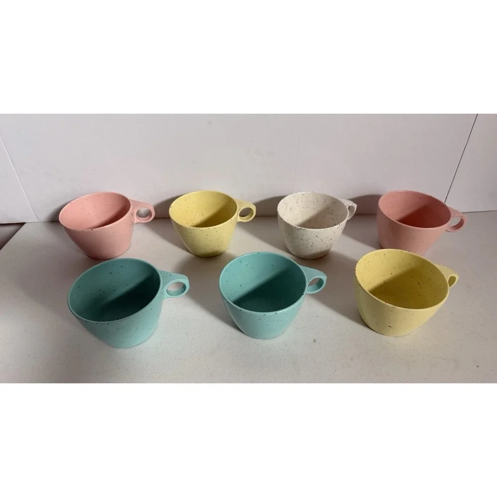 Vintage Imperial Ware Melmac Melamine 31 piece lot MCM Speckled